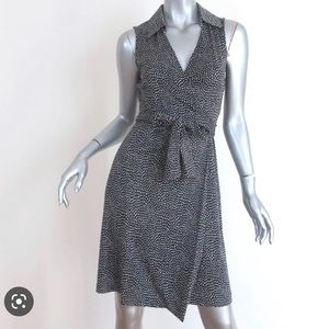 Diane Von Furstenberg St. Jude Sleeveless Wrap Dress